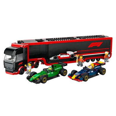 LEGO City - Camión F1® con Coches F1® RB20 y AMR24