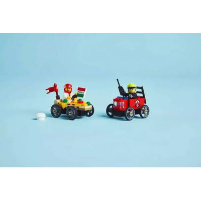 LEGO City Pizza Vs. Camión Bomberos