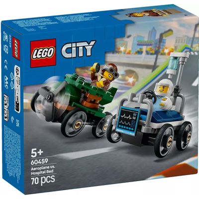 LEGO City Avión vs Cama de Hospital