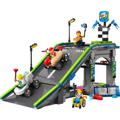 LEGO City Pista de Rampa para Autos de Carrera
