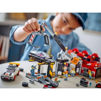LEGO City Desguace Con Coches