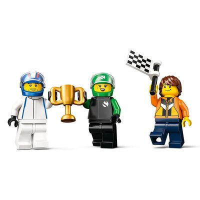 LEGO City - F1® Grid con Coches de Carreras VCARB y Sauber
