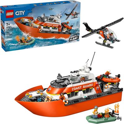 LEGO® City - Coast Guard Rescue Boat & Helicopter