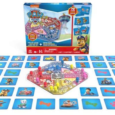 Paw Patrol Juego Pop Up + Memoria 7