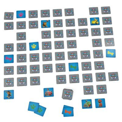 Paw Patrol Juego Memoria 72 Piezas.