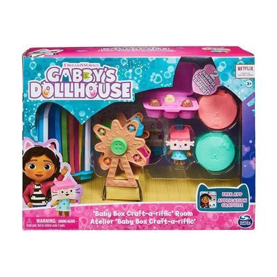 Gabbys Dollhouse Set Cuarto Juego Surt.