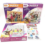 Set de 2 Rompecabezas Princesas Disney
