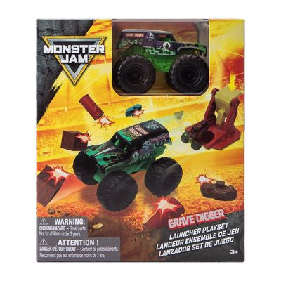 Monster Jam – Grave Digger Launcher Playset