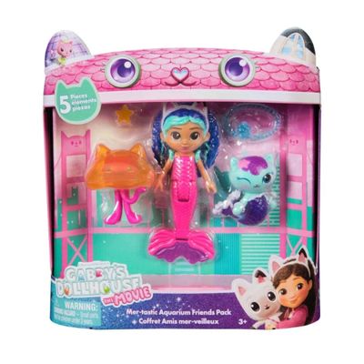 Gabbys Doll House Movie - Set Figuras Mertastic Friends