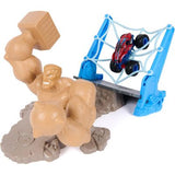 Monster Jam Marvel Set Spiderman-Sandman