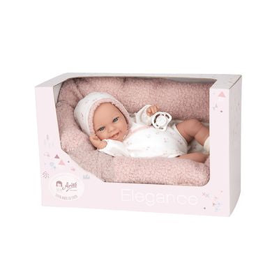 Muñeca Elegance 35cm Babyto Rosa