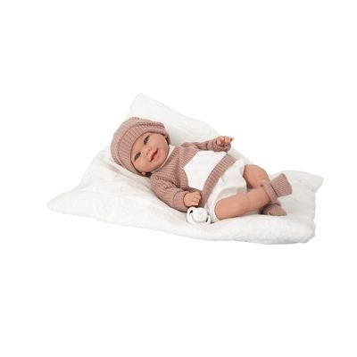 Muñeca Elegance 35cm Babyto Rosa