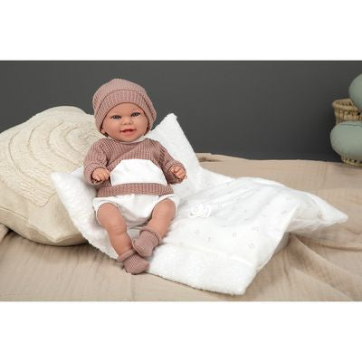 Muñeca Elegance 35cm Babyto Rosa