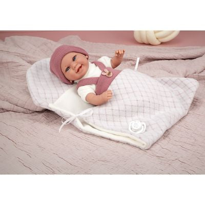 Elegance 35 Cm Babyto Rosa C/Manta