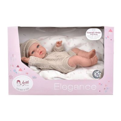 Elegance - Muñeca Natal Beige 30cm