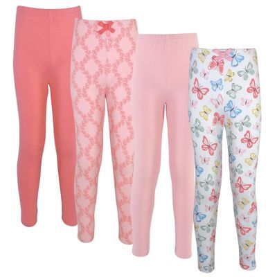 Set 4 Pc Leggings Organic Size 3