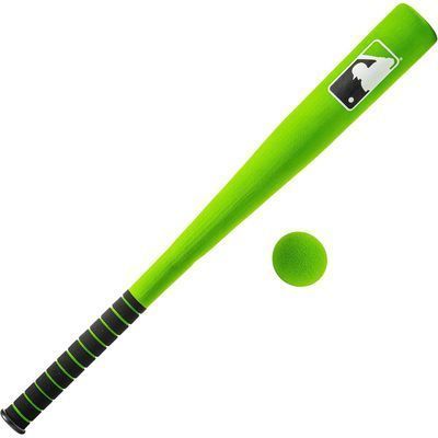 Bate Y Pelota Mlb 27pu Espuma Verde