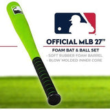 Bate Y Pelota Mlb 27pu Espuma Verde