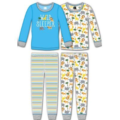 Set Pijama 4 Pieza Jungle Infant