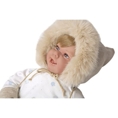 Muñeca Elegance 45cm Zoe Beige