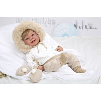 Muñeca Elegance 45cm Zoe Beige