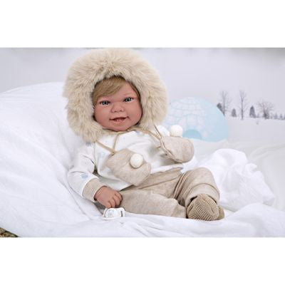 Muñeca Elegance 45cm Zoe Beige