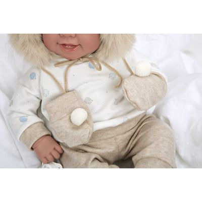 Muñeca Elegance 45cm Zoe Beige