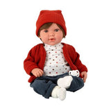 Iria Roja Muñeca con 14 Sonidos Elegance 45cm