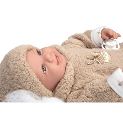 Muñeca Elegance 45cm Zoe Beige