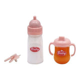 Set Biberon Con Sonidos Para Munecas