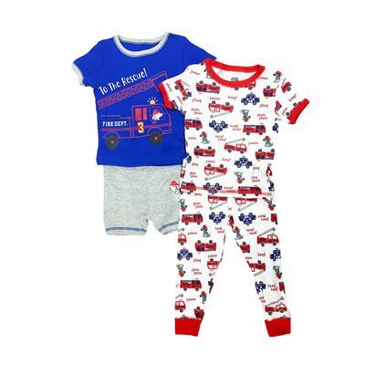 Set Pijama 4 Piezas Transport Infant