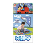 Set Carro De Lujo Megamat Con Carro Bluey