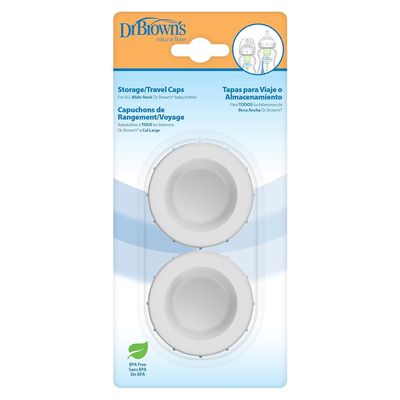 Natural Flow - Tapas de Almacenamiento Cuello Ancho 2pc