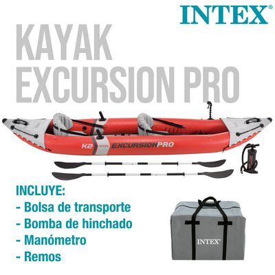 Bote Excursion Kayak 12x3x1pie C/remos