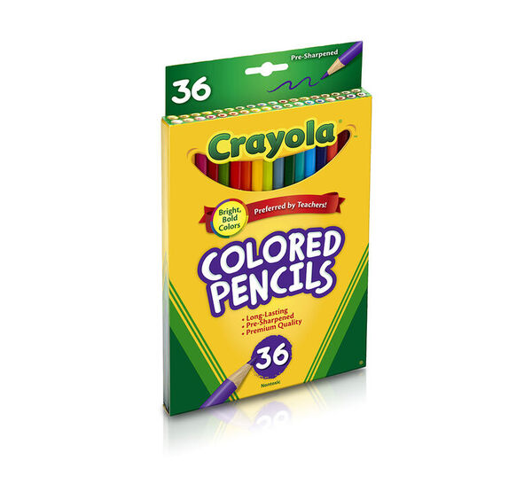 Lápices Colorear 36 unidades Largos