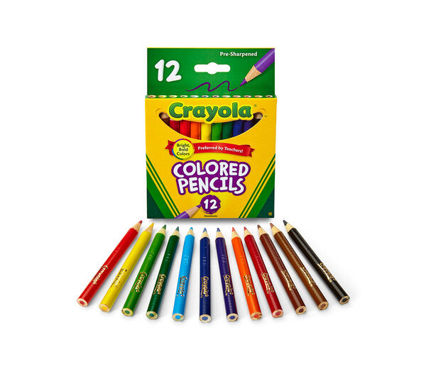 Lapiz Colorear -12 Cortos