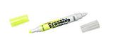 Resaltador Borrable Highlighter Amarillo Set 12
