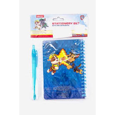 Set de Cuaderno con Espiral y Bolígrafo Paw Patrol
