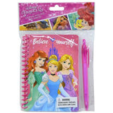 Set de Cuaderno con Espiral y Bolígrafo Princesas Disney