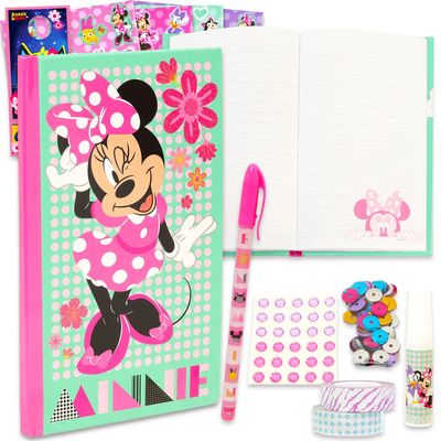 Set de Diario Brillante Minnie