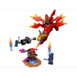 LEGO Ninjago Batalla Dragón Fuente Kai