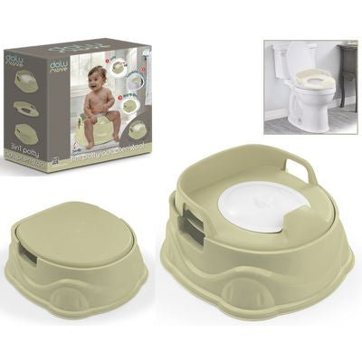 Adaptador de Inodoro 3 En 1 con Escalón Verde