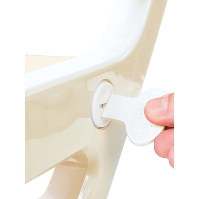 Inodoro de Entrenamiento con Escalera Ajustable Antideslizan