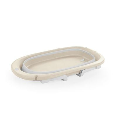 Set de Baño Plegable 3pc Bebé Crema