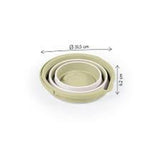 Cubo de Baño Plegable Para Bebé Verde