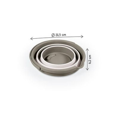 Cubo de Baño Plegable Para Bebé Gris