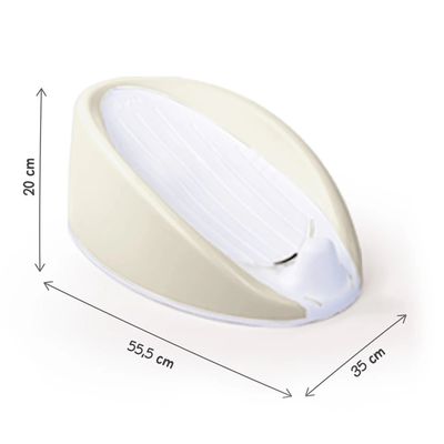 Soporte de Baño Para Bebe - Relax Crema