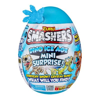 Smashers-Huevos Colecc. Dino Ice Age Peq