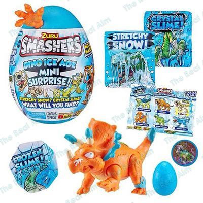 Smashers-Huevos Colecc. Dino Ice Age Peq