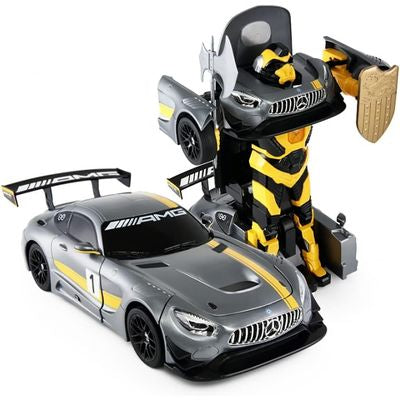 Carro R/C 1:14 Mercedes Benz GT3 Transformable Car